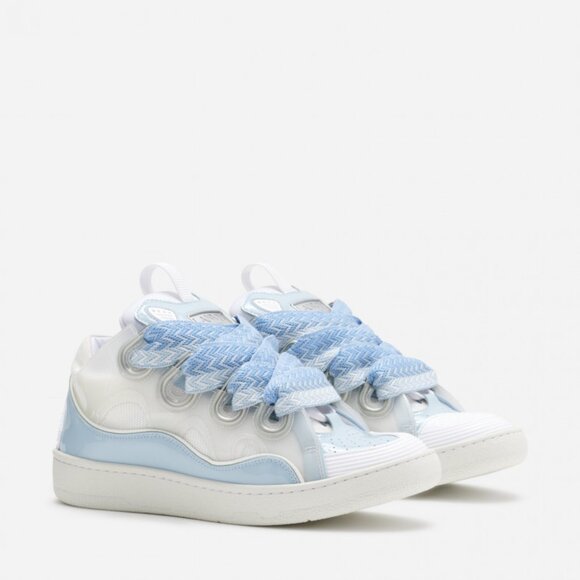 BNWT AW22 LANVIN BLUE CURB SNEAKERS 41 - Picture 8 of 11